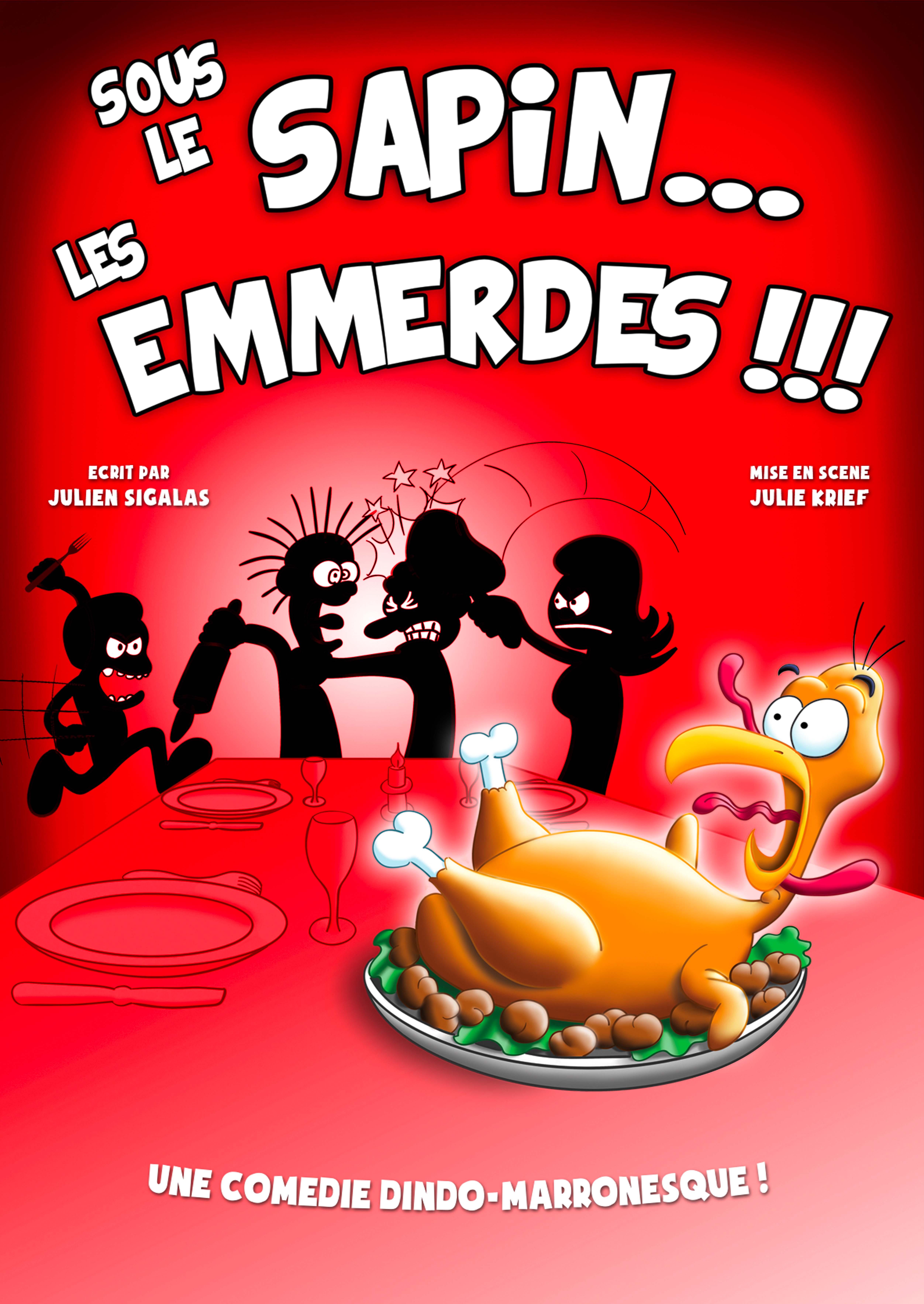 Sous le sapin... Les emmerdes ! - Affiche