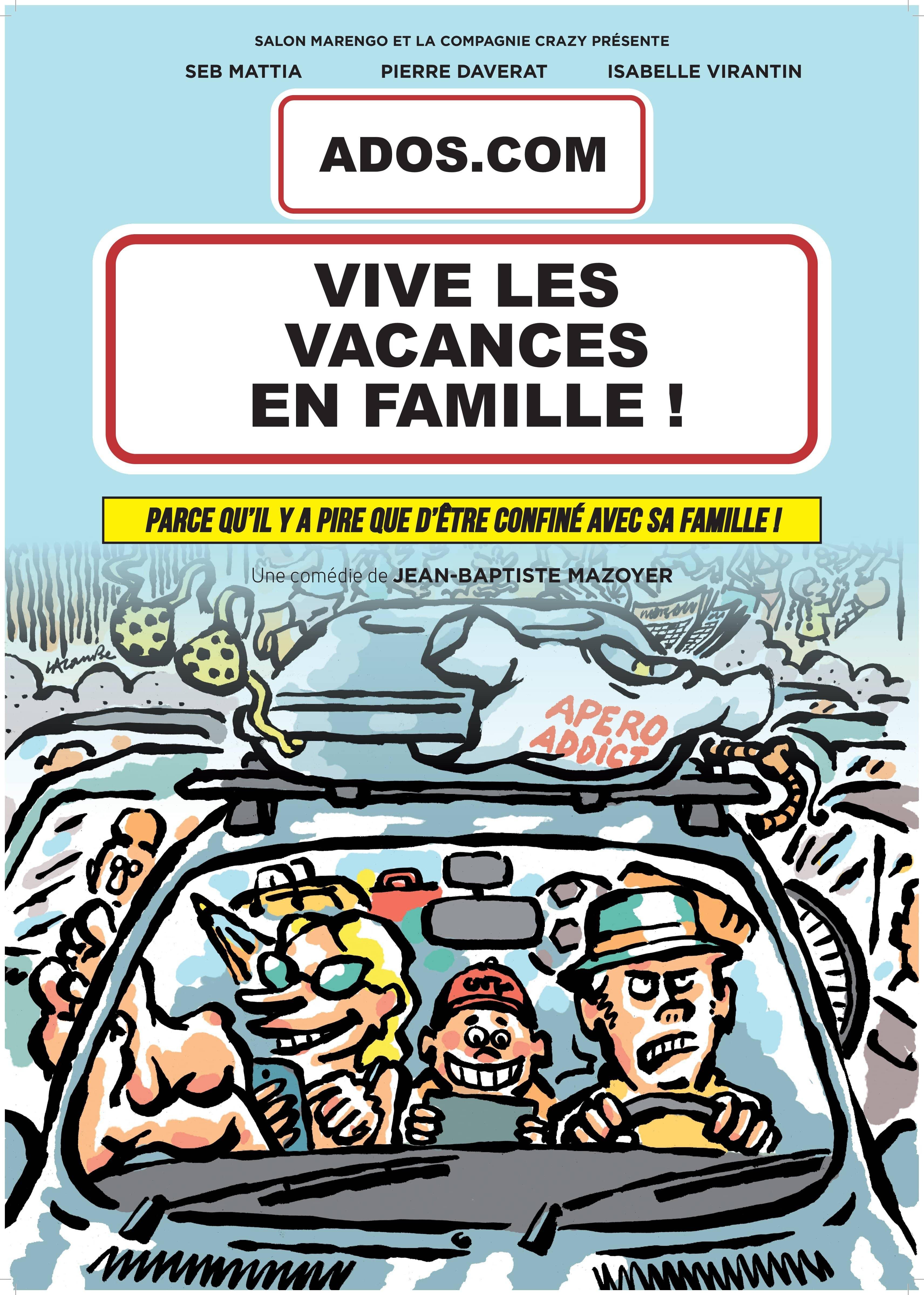 Vive les vacances en famille ! - Affiche