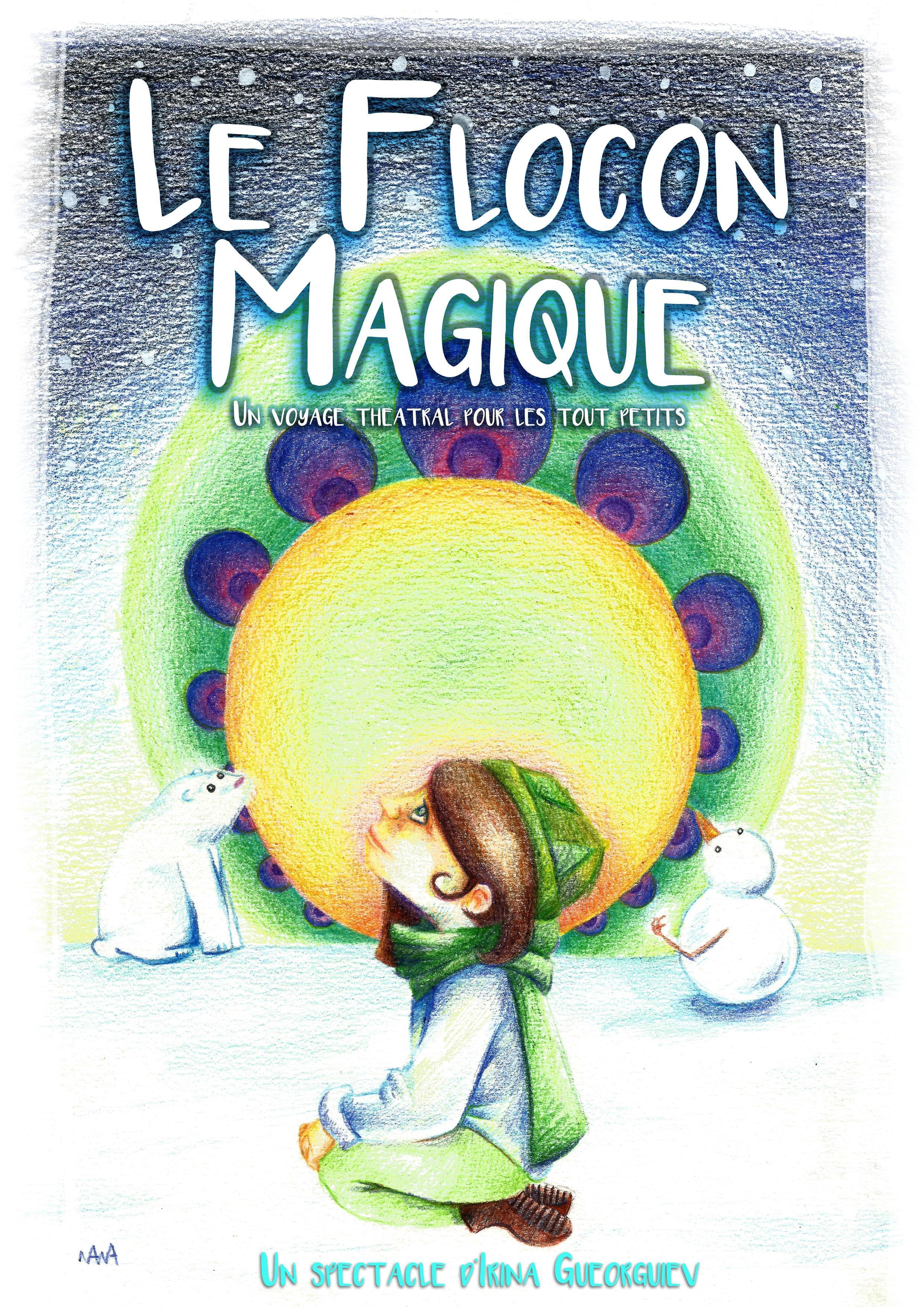 Le flocon magique - Affiche
