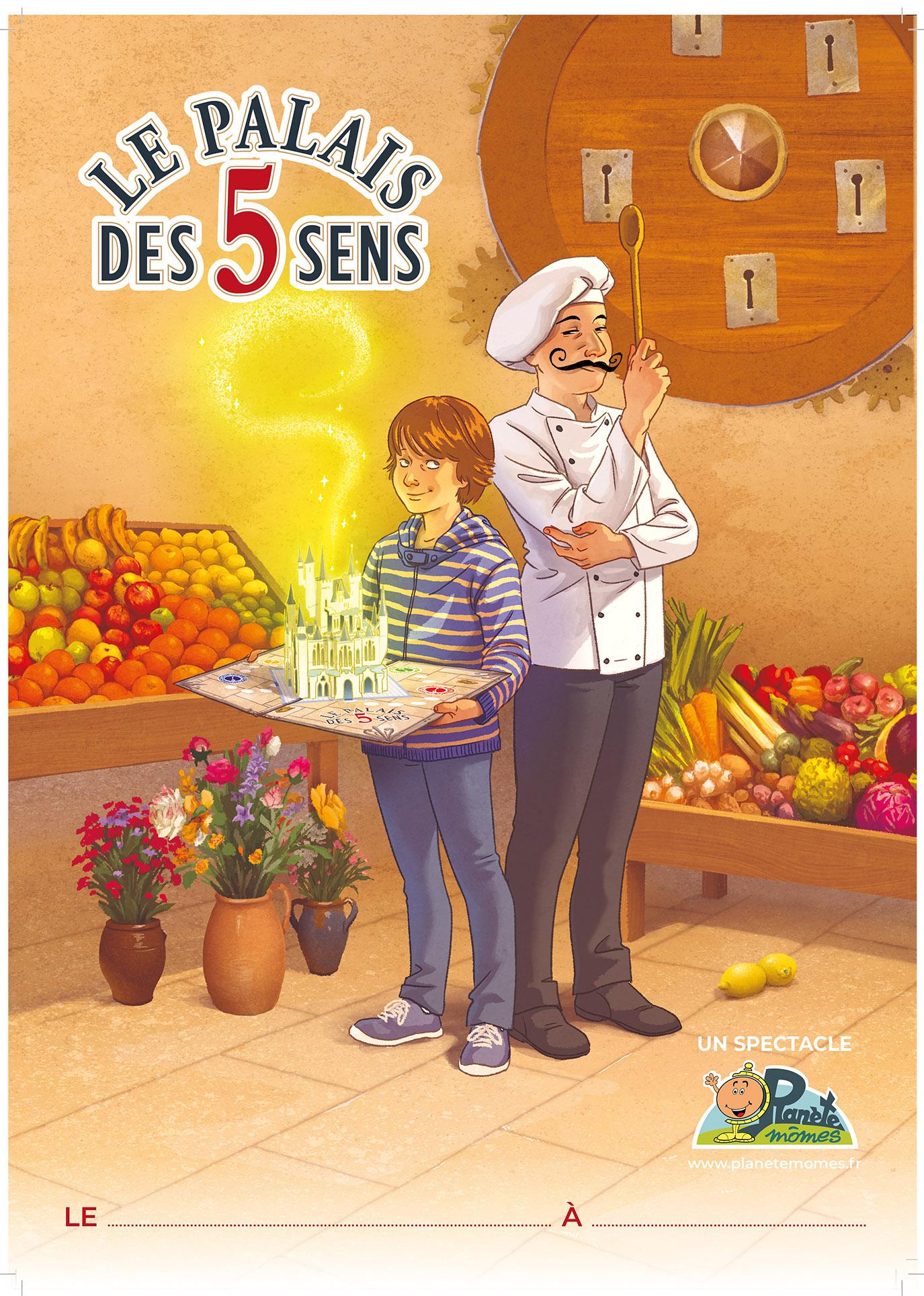 Le palais des 5 sens affiche