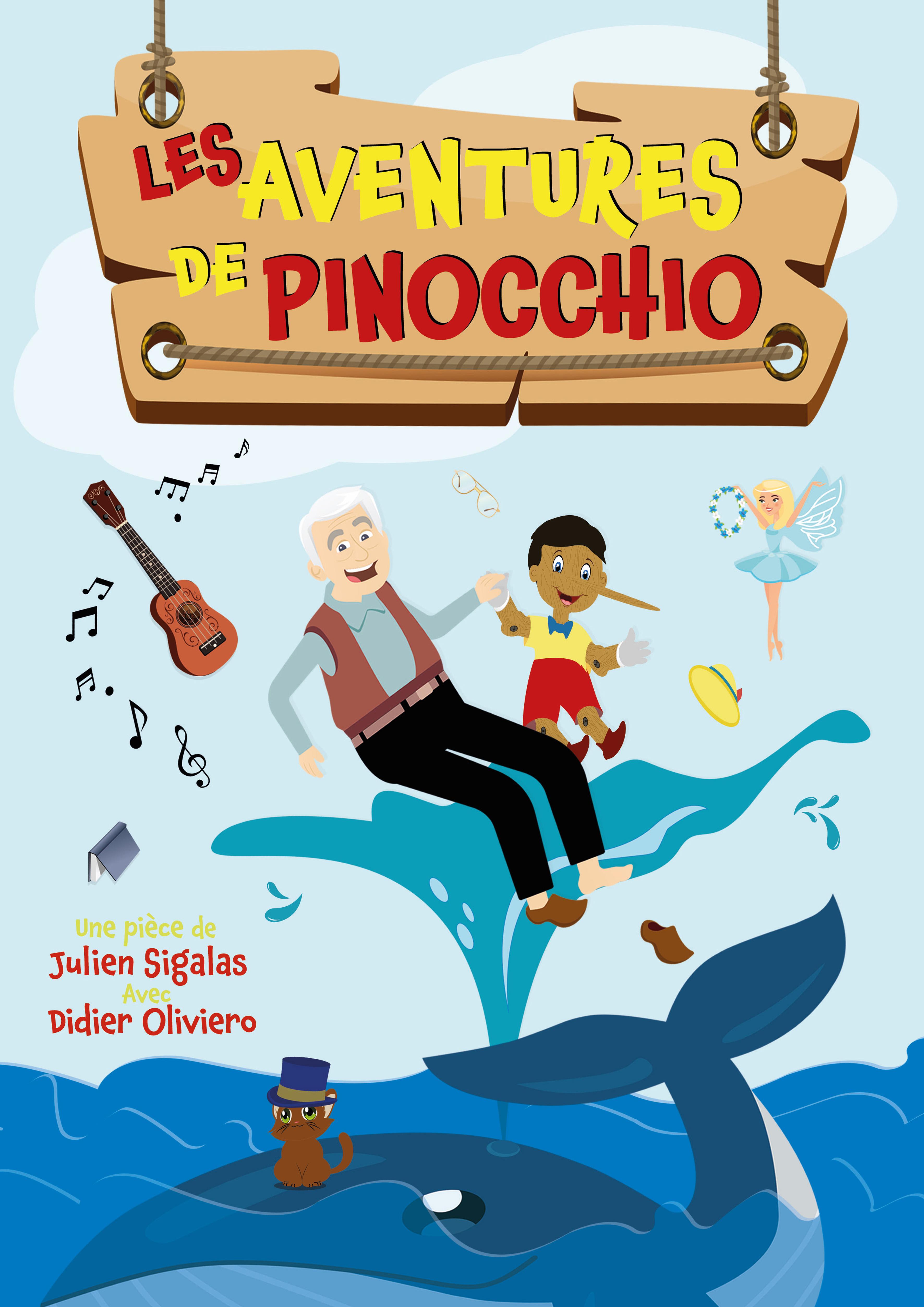 Les aventures de Pinocchio affiche