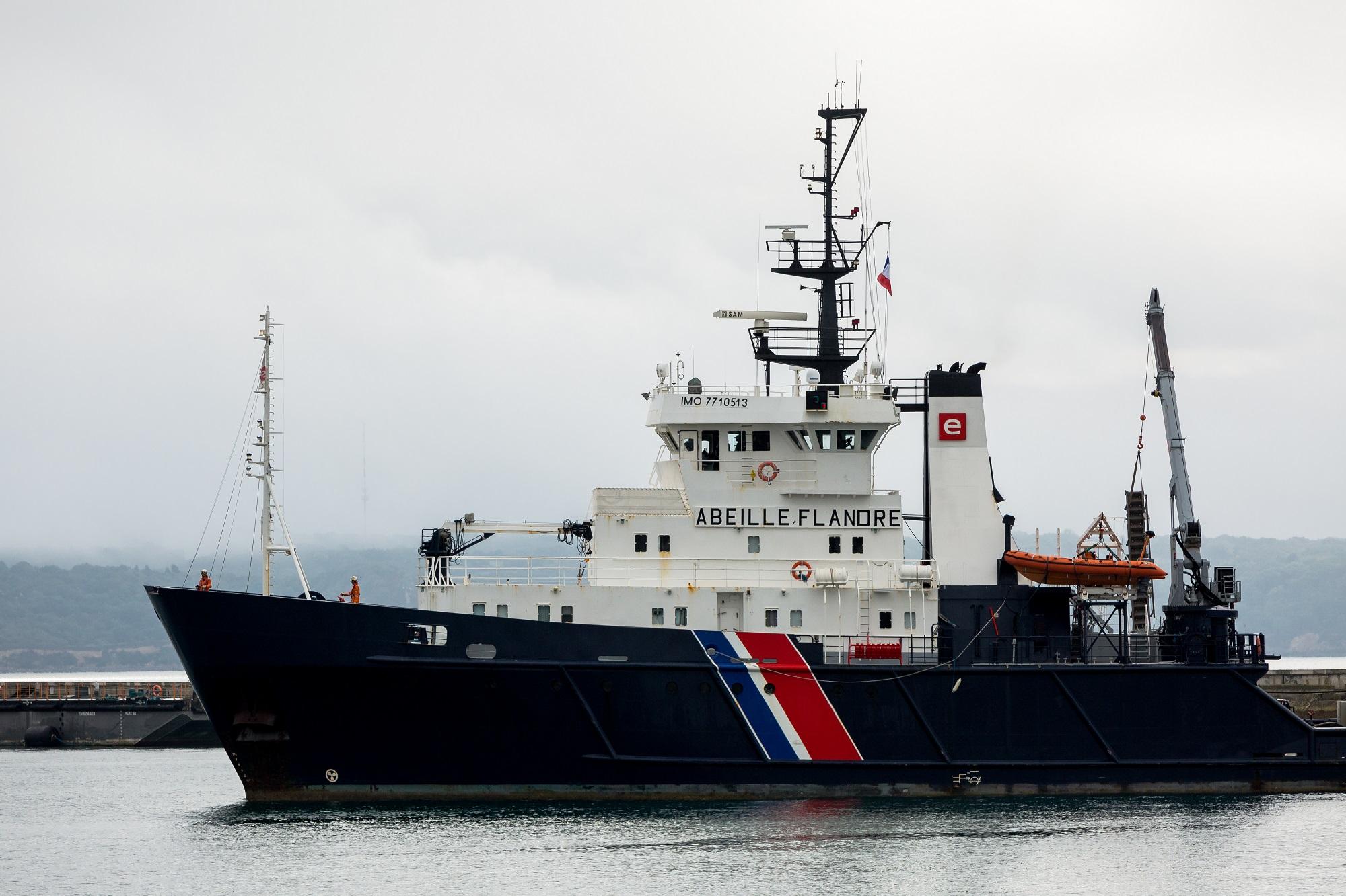 Photo du bateau l'Abeille Flandres / crédit Nacer Hamoumi
