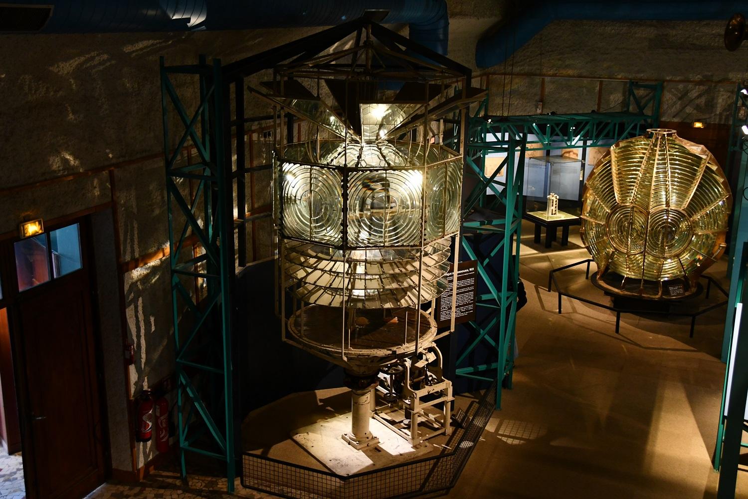 Photo de la lentille Fresnel 