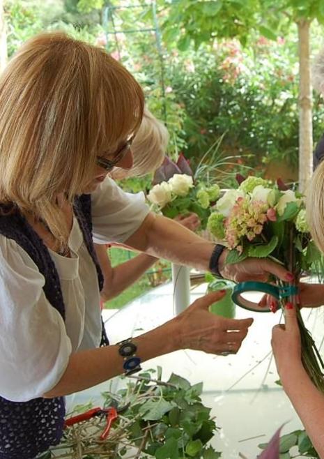 Atelier de confection de bouquets en vase - La Recyclerie Un Peu d'R