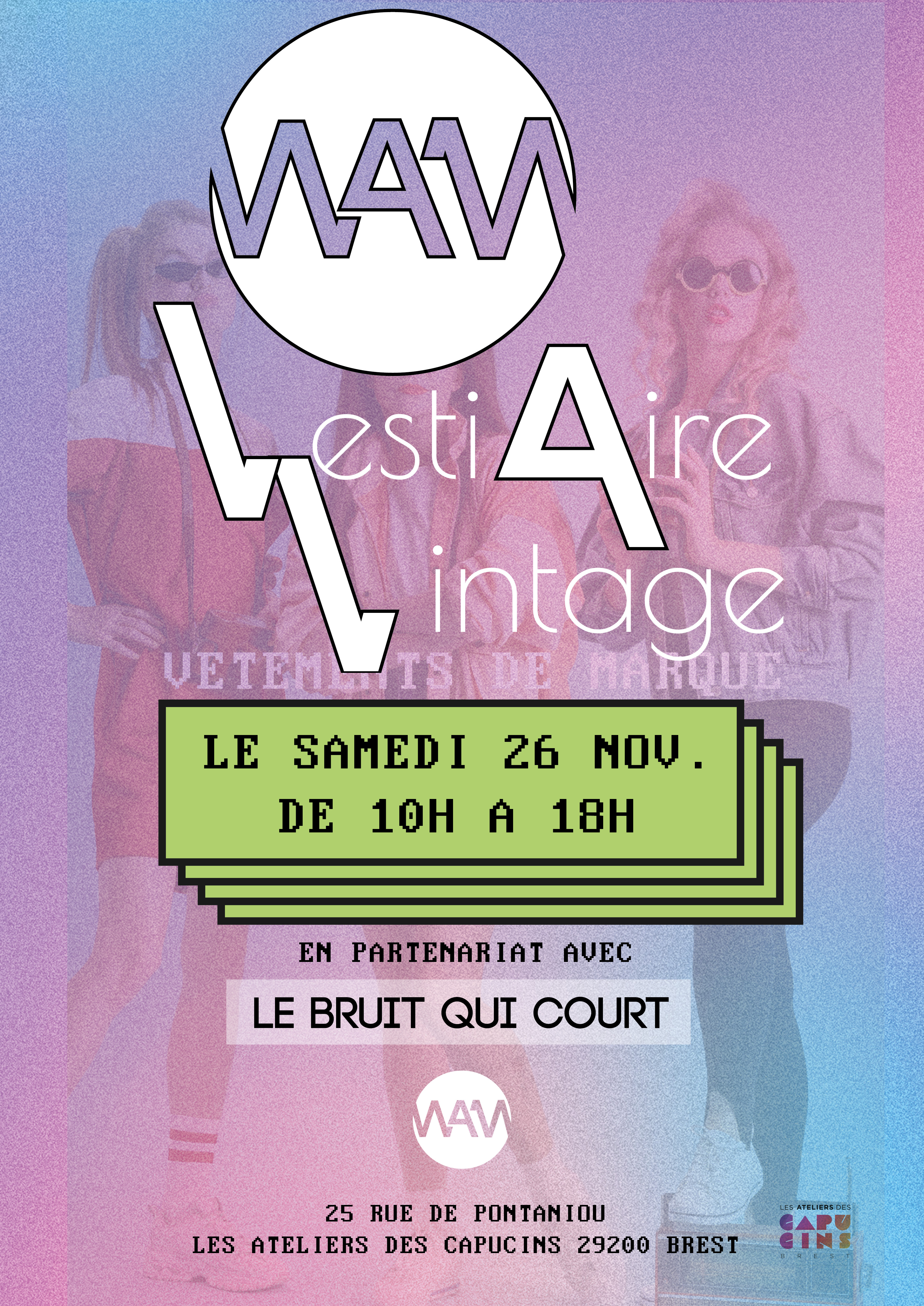 Affiche vestiaire WAM