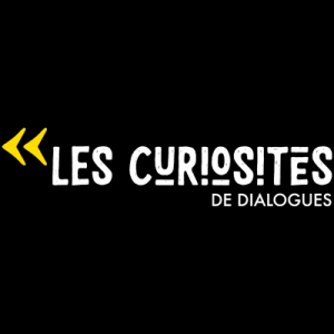 Logo Curiosités de Dialogues fond noir