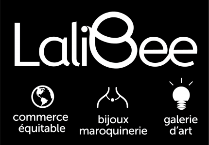 Logo LaliBee fond noir