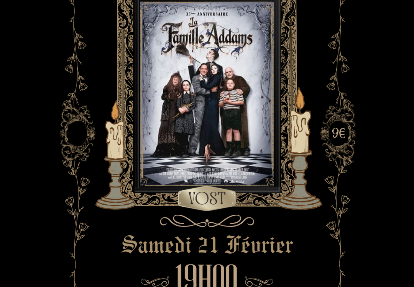 CONCOURS — "La famille Addams" — À l’occasion du 35e anniversaire