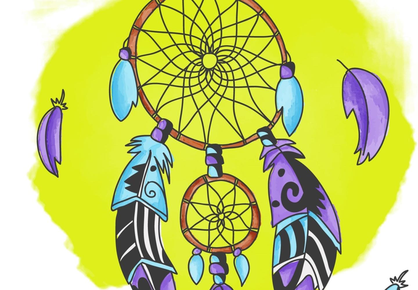 Création d'un attrape-rêve 