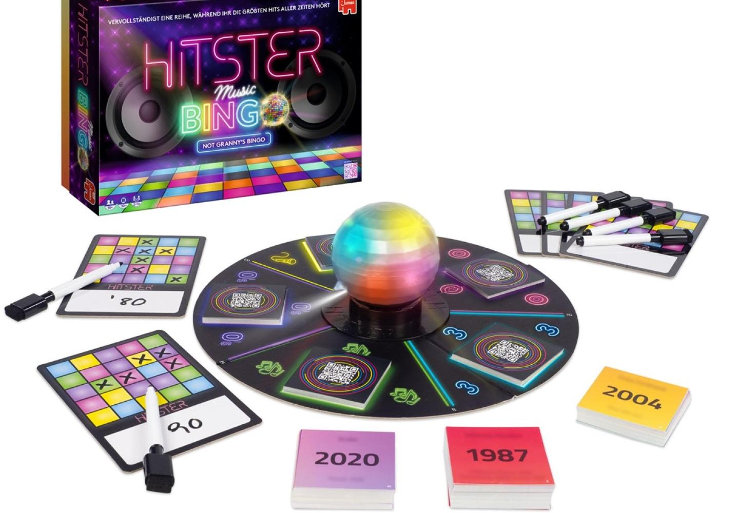 Blind test musical avec Hitster bingo 