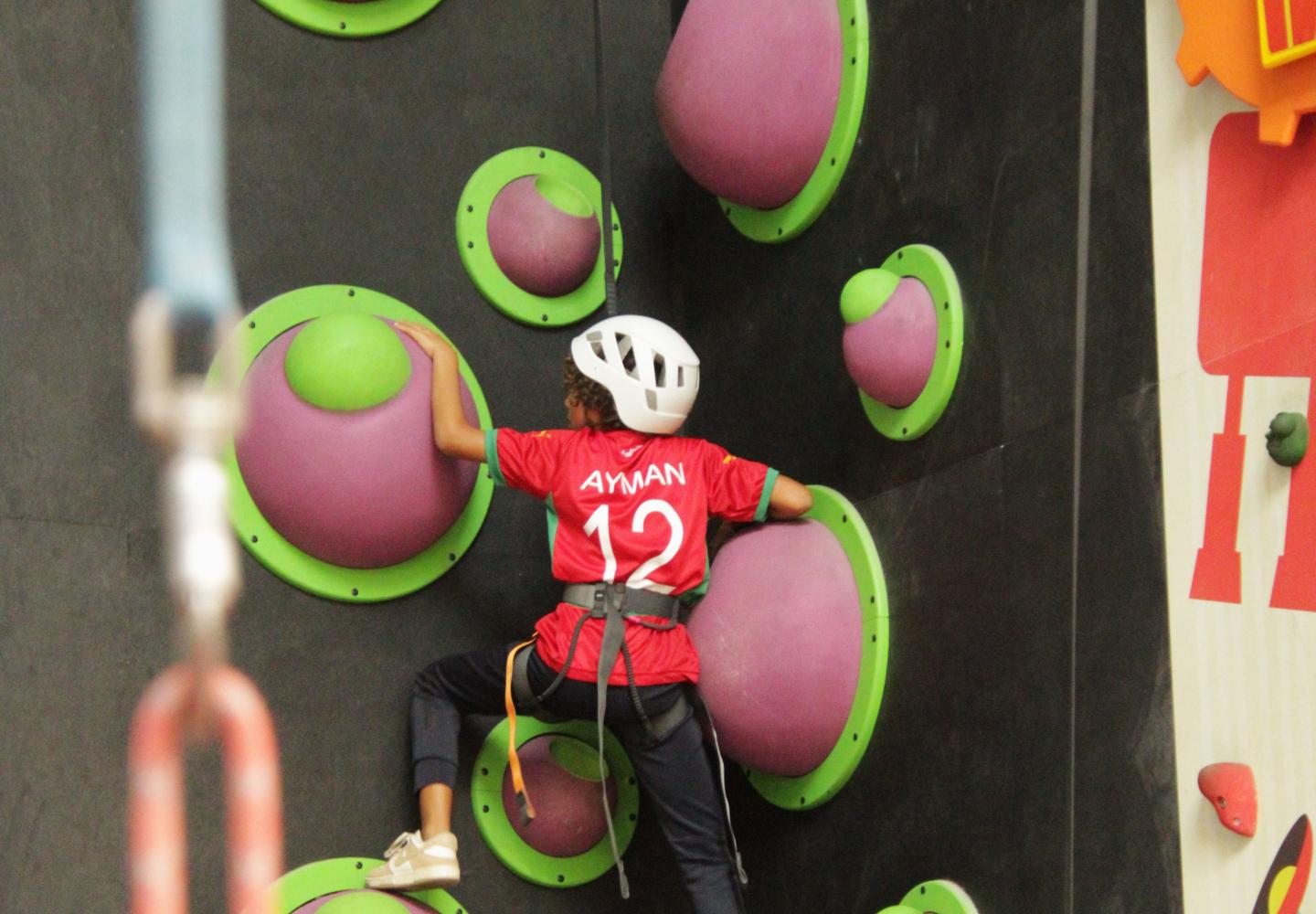 Enfant au Fun Climbing