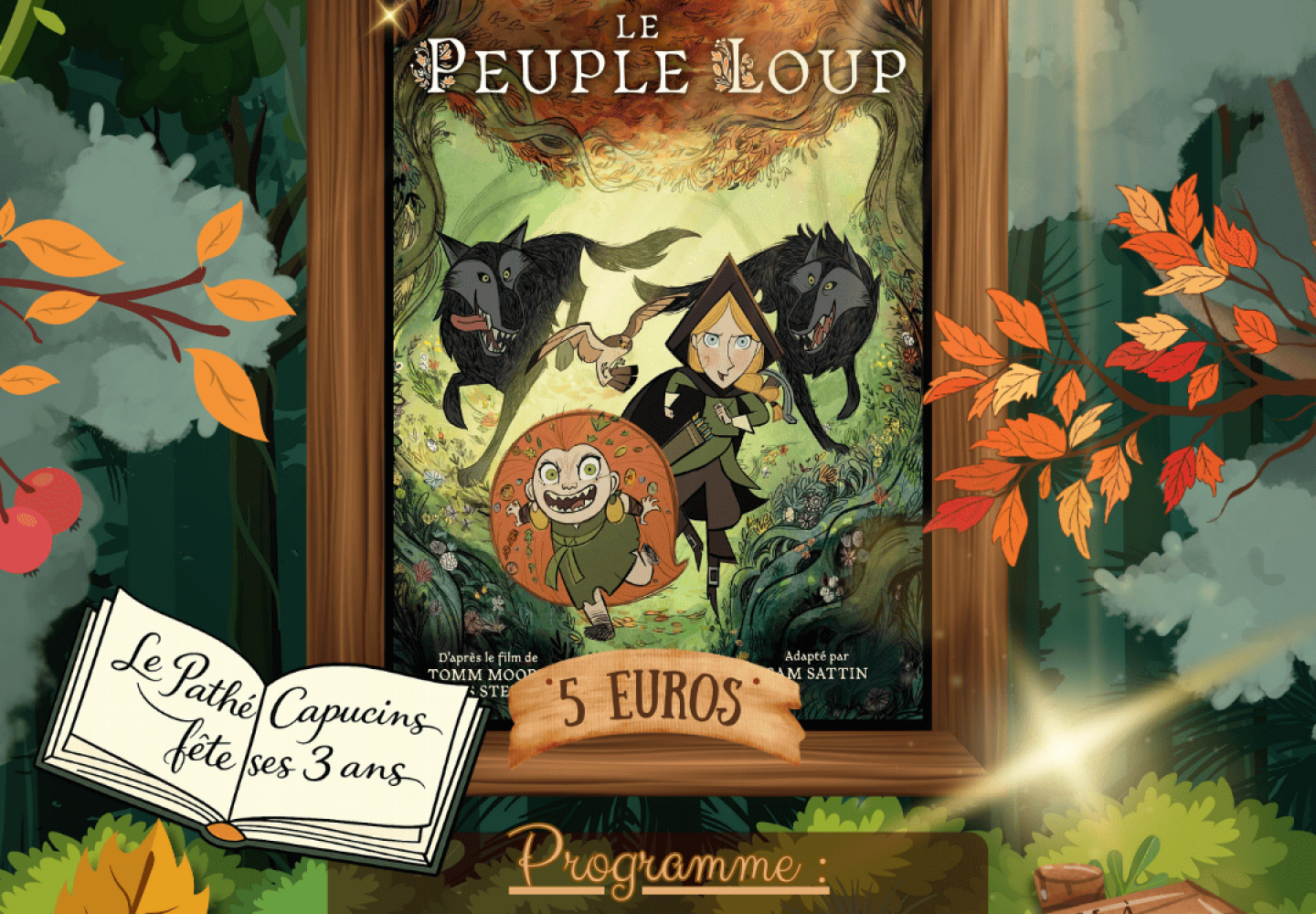 Projection spéciale : « Le Peuple Loup » – 3 ans du cinéma