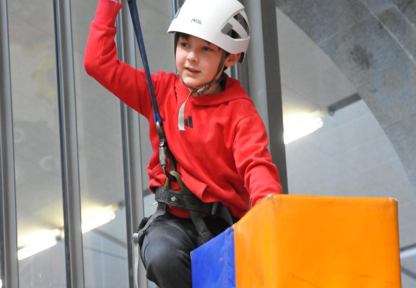 Enfant au Fun Climbing