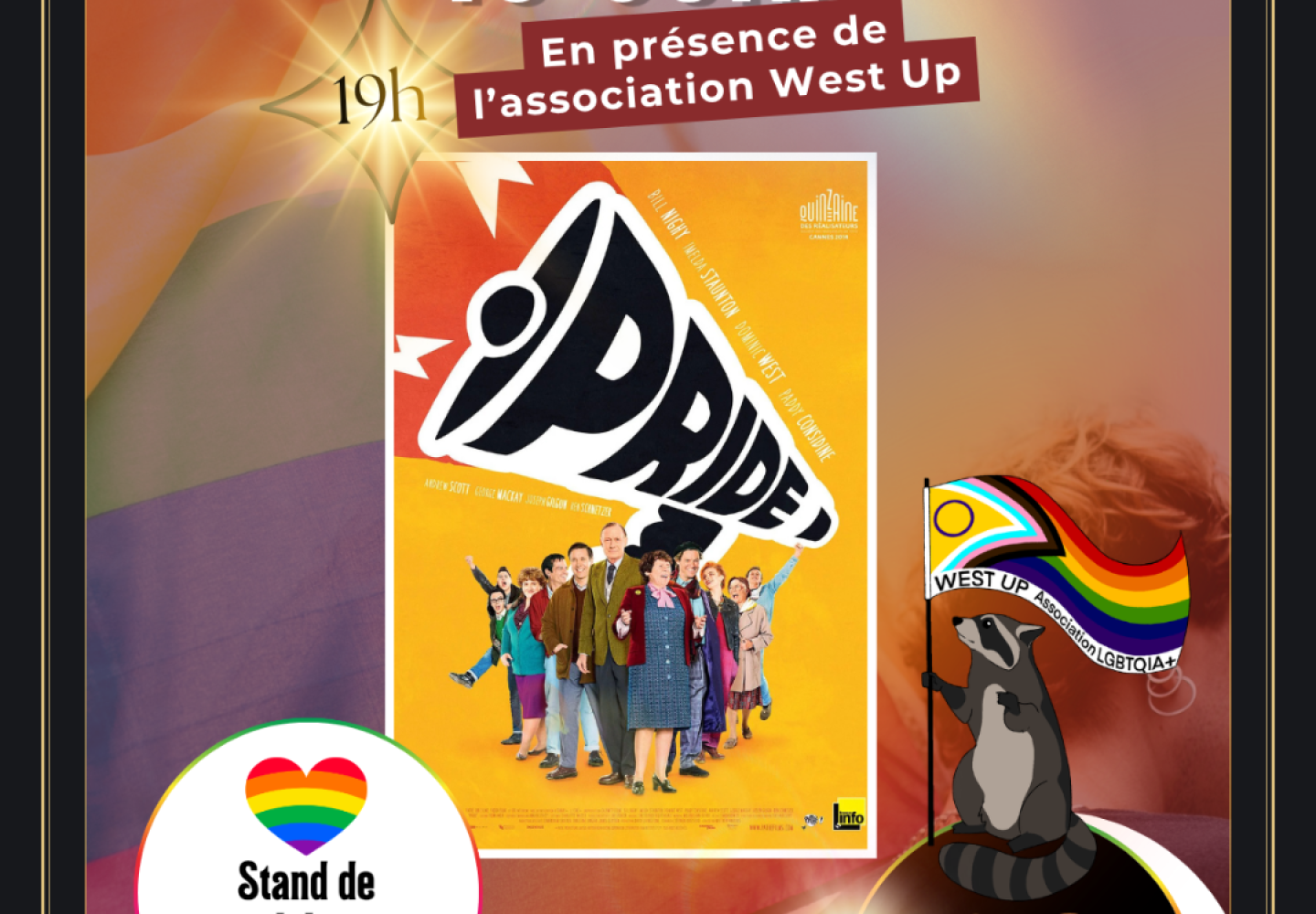 "Pride" - SOIRÉE FIERTÉS !