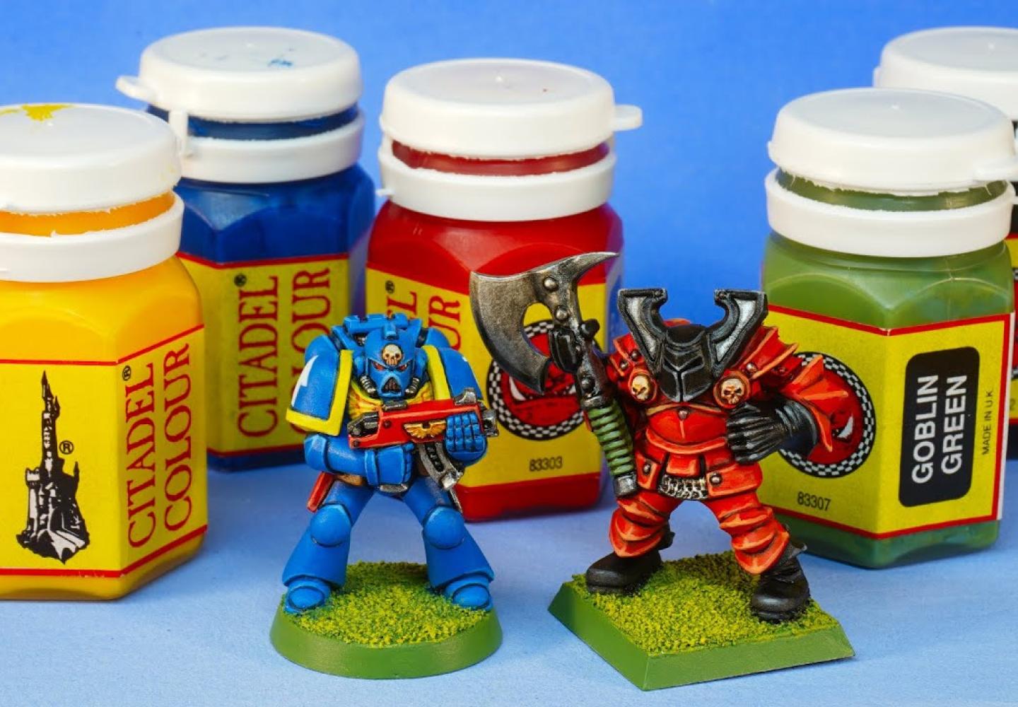 Initiation peinture sur figurines Warhammer