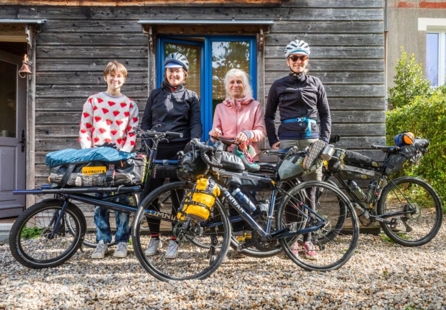 Femmes à vélo / photo issue du docuementaire Les Echappées